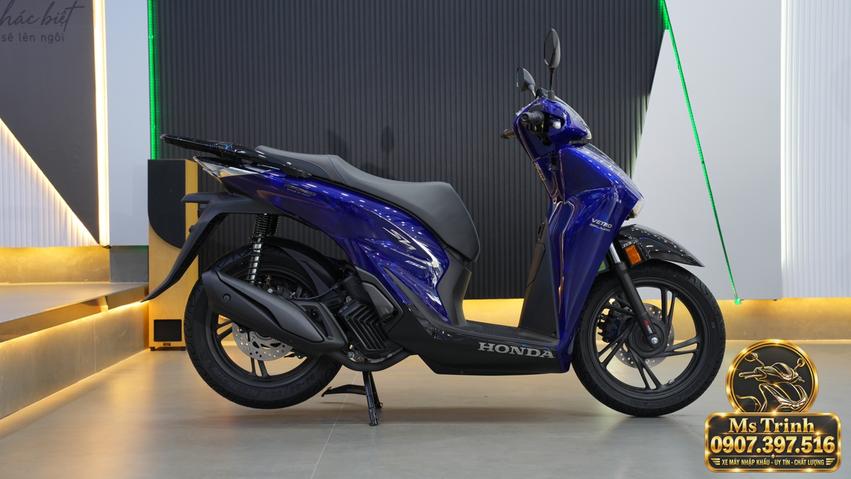 Honda SH150 Vetro Blue 2027 tại Huế - Xanh Sapphire trong suốt, nhập Ý sang trọng