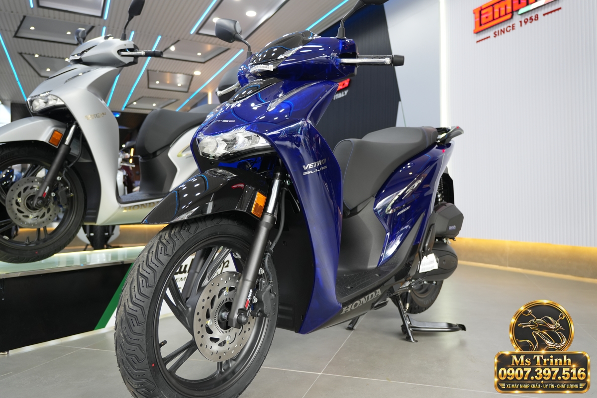 Honda SH150 Vetro Blue 2027 tại Huế - Xanh Sapphire trong suốt, nhập Ý sang trọng