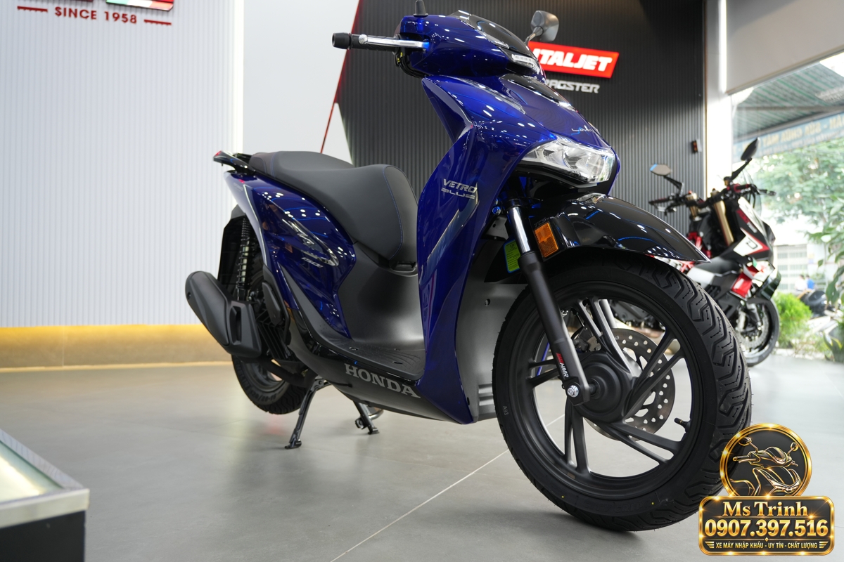 Honda SH150 Vetro Blue 2027 tại Huế - Xanh Sapphire trong suốt, nhập Ý sang trọng