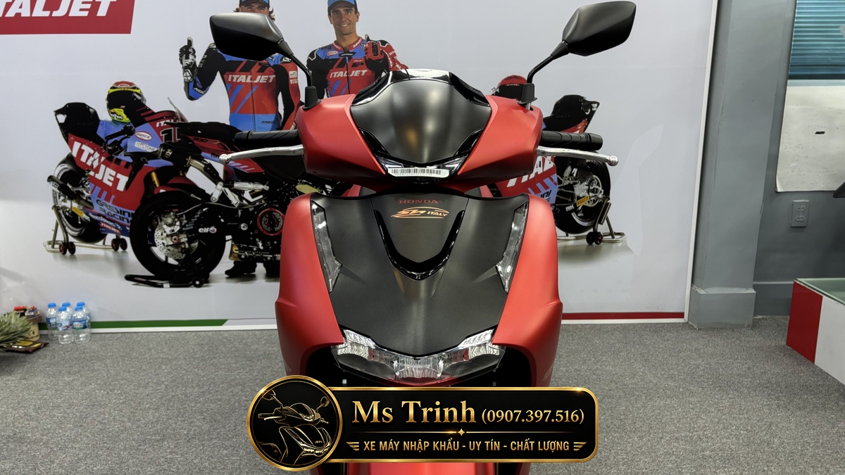Honda SH150 Ý 2026 màu đỏ Sporty New Concept tại Huế: Giá trị khác biệt của một chiếc SH nhập khẩu