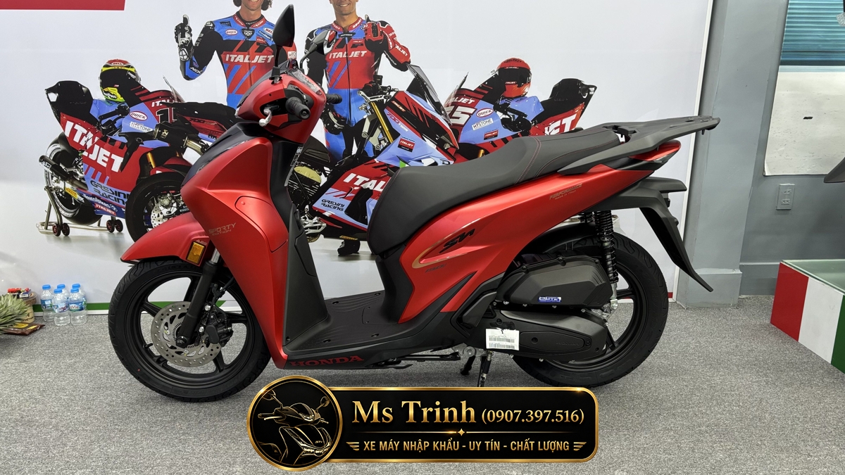 Honda SH150 Ý 2026 màu đỏ Sporty New Concept tại Huế: Giá trị khác biệt của một chiếc SH nhập khẩu