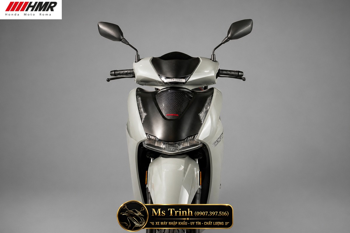 Honda SH350i nhập Ý 2026 tại Huế - SH350i Sporty Trắng Nhám, Xám Bóng Đẳng Cấp Chuẩn Ý