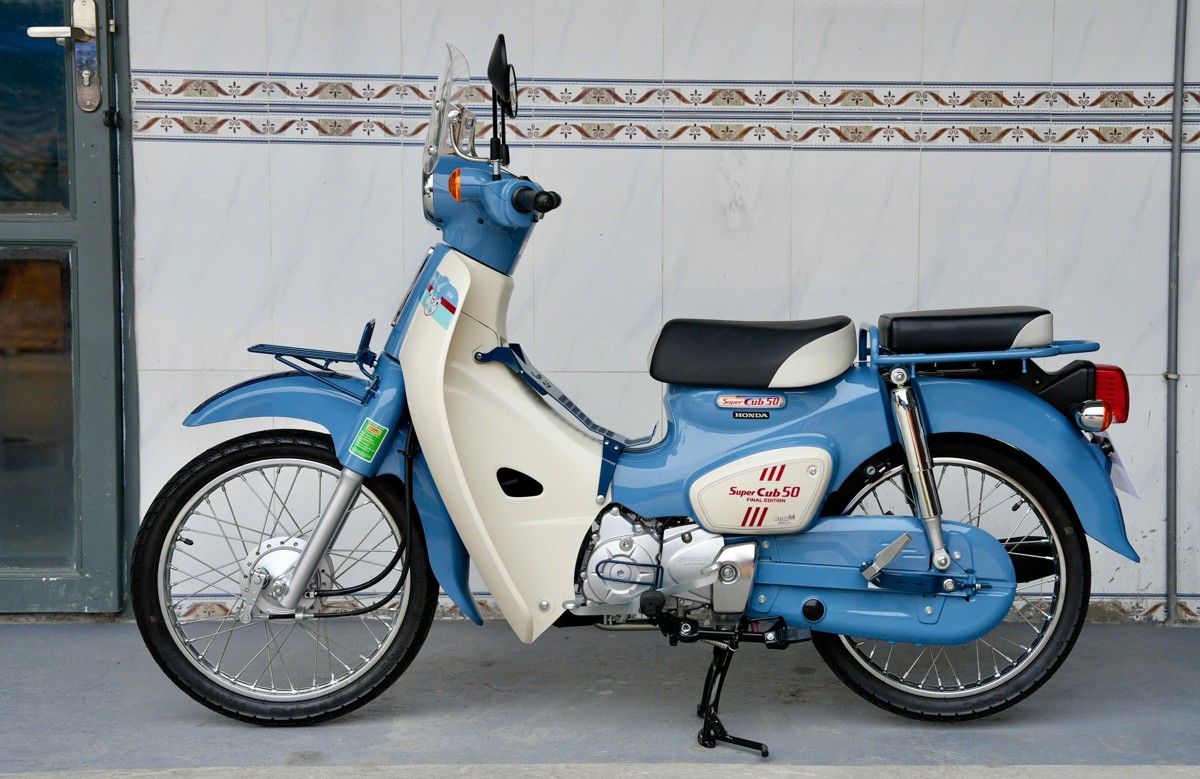 Honda Super Cub 50 Final Edition Custom Japan tại Huế - Phiên bản sưu tầm hiếm