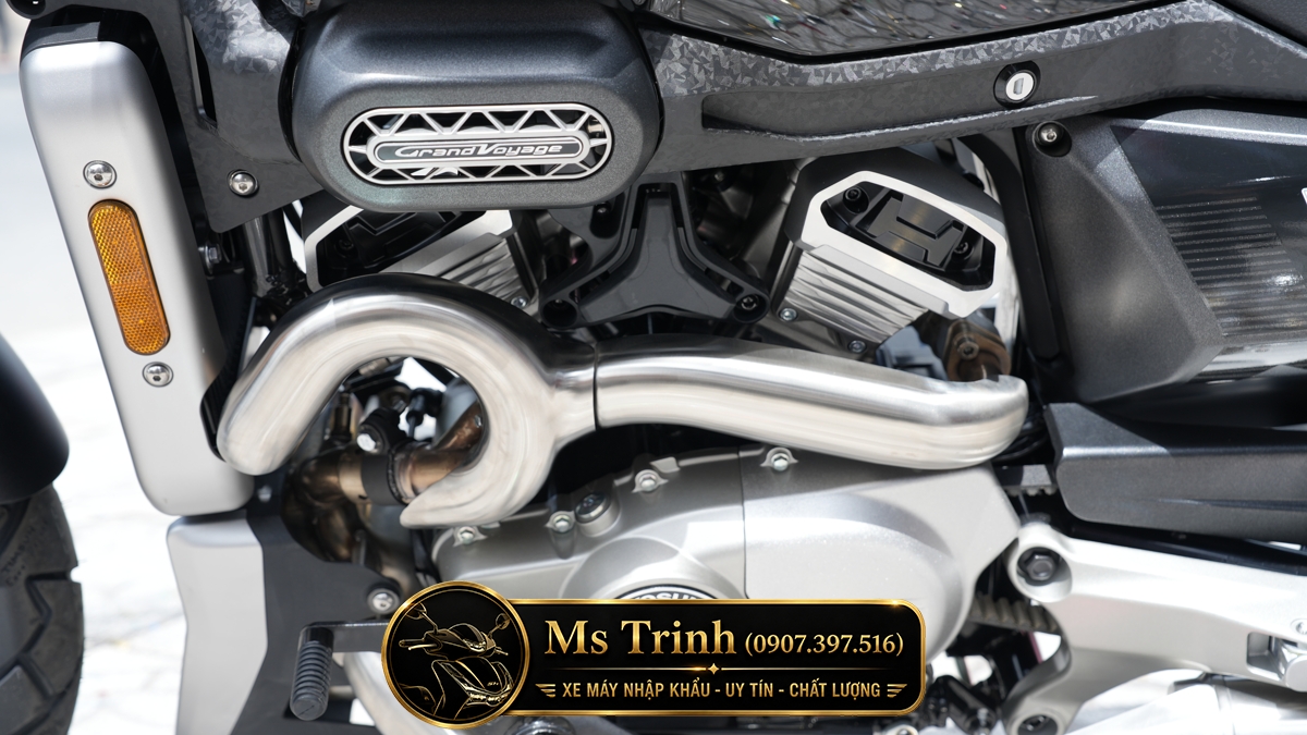 Hyosung GV350X tại Huế - Cruiser 350cc Phong Cách Mỹ Cơ Bắp, Cá Tính
