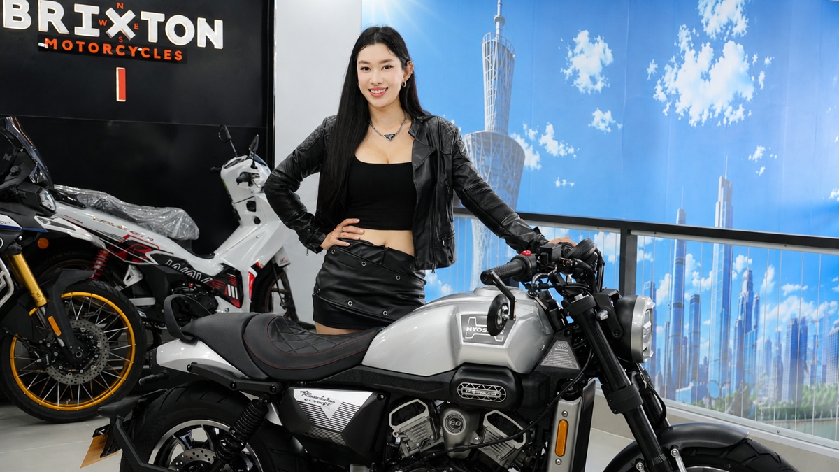 Hyosung GV350X tại Huế - Cruiser 350cc Phong Cách Mỹ Cơ Bắp, Cá Tính