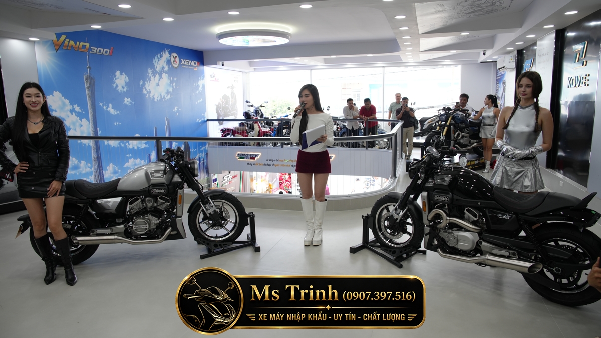 Hyosung GV350X tại Huế - Cruiser 350cc Phong Cách Mỹ Cơ Bắp, Cá Tính