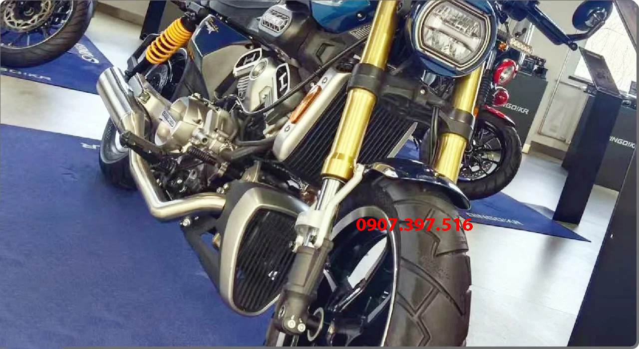 Hyosung GV350X tại Huế - Cruiser 350cc Phong Cách Mỹ Cơ Bắp, Cá Tính