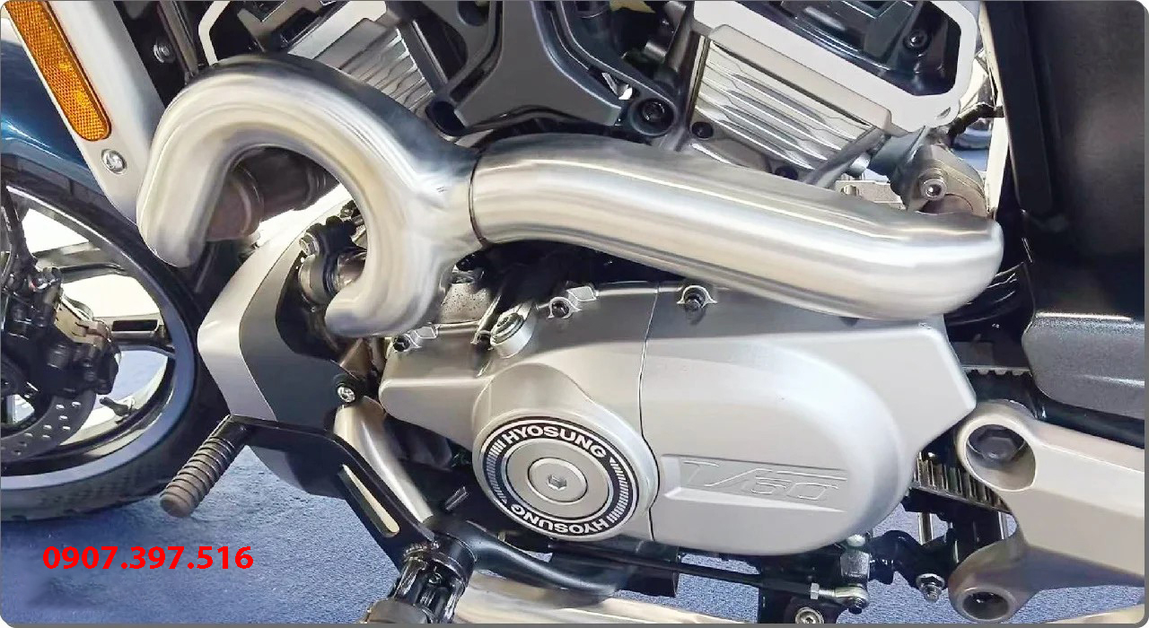 Hyosung GV350X tại Huế - Cruiser 350cc Phong Cách Mỹ Cơ Bắp, Cá Tính