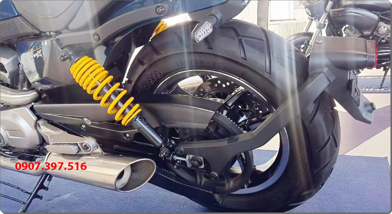 Hyosung GV350X tại Huế - Cruiser 350cc Phong Cách Mỹ Cơ Bắp, Cá Tính