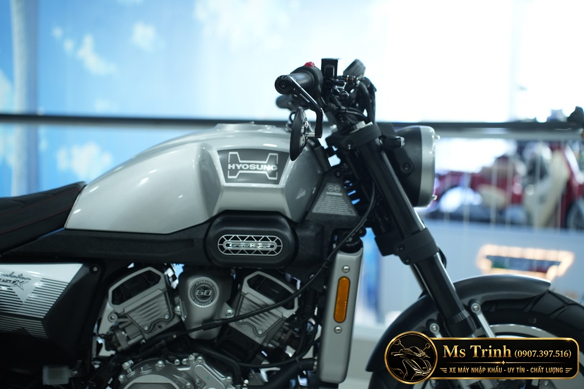 Hyosung GV350X tại Huế - Cruiser 350cc Phong Cách Mỹ Cơ Bắp, Cá Tính