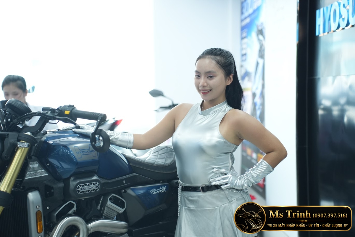 Hyosung GV350X tại Huế - Cruiser 350cc Phong Cách Mỹ Cơ Bắp, Cá Tính