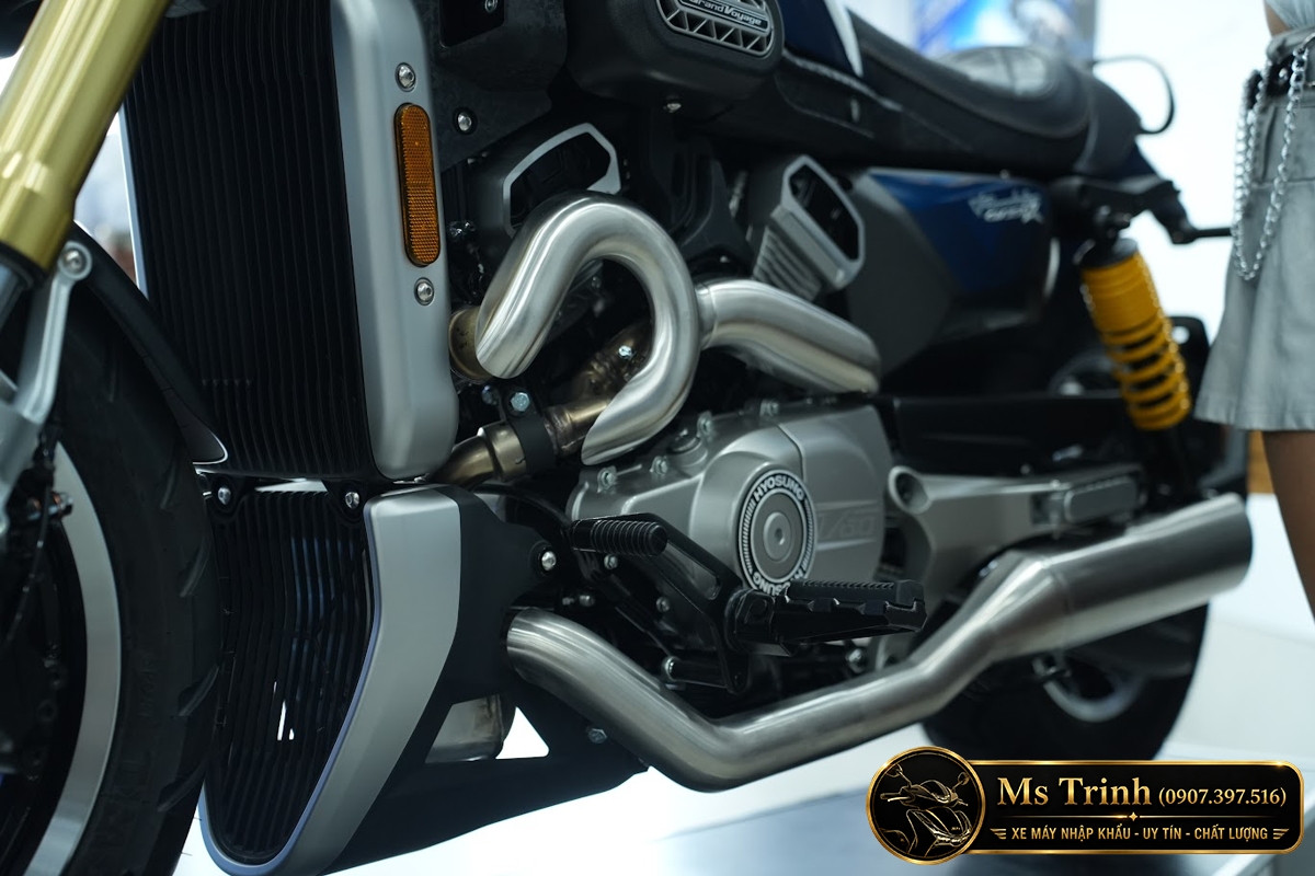Hyosung GV350X tại Huế - Cruiser 350cc Phong Cách Mỹ Cơ Bắp, Cá Tính