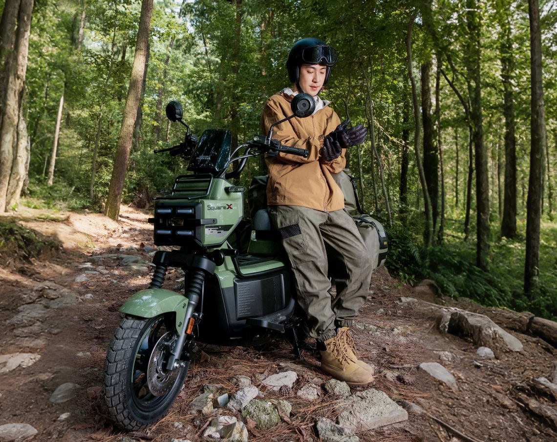 Honda SquareX125 - Xe tay ga vuông nhập chính ngạch, phân phối tại Huế