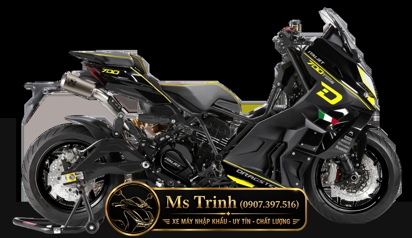 Italjet 700 2026 Tại Huế - Chiến Binh Chỉ 700 Xe Hyper Scooter Cực Hiếm hồ sơ hải quan, nhập chính ngạch