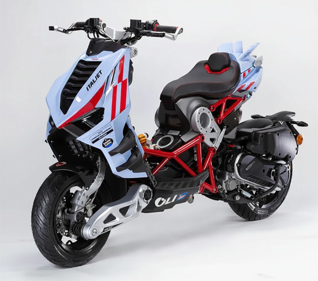 Italjet Dragster 300 Gresini Racing Tại Huế - Chiếc Scooter Ý Khiến Dân Chơi Xe Phải Ngoái Nhìn