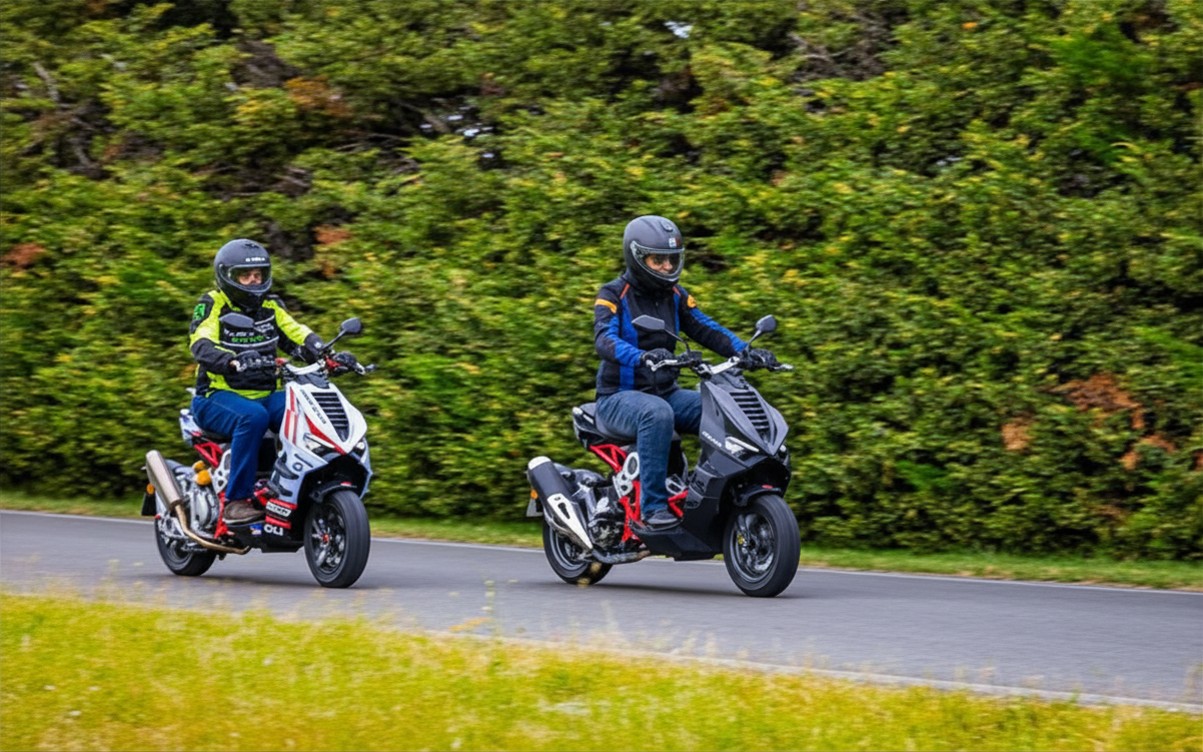 Italjet Dragster 300 Gresini Racing Tại Huế - Chiếc Scooter Ý Khiến Dân Chơi Xe Phải Ngoái Nhìn
