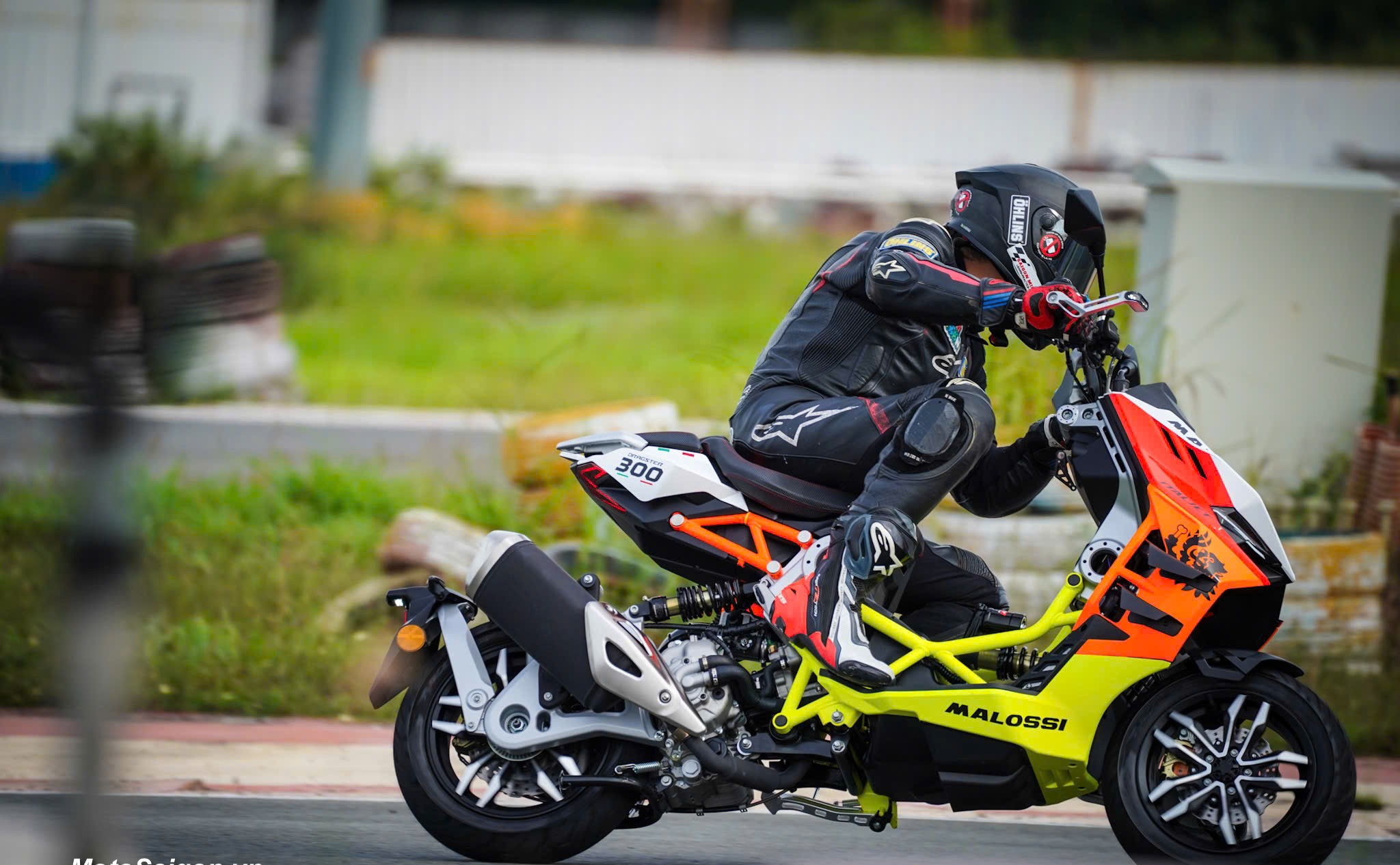 Italjet Dragster 300 Malossi, Xe Tay Ga Đua Nội Thành Thương Hiệu Italy tại Huế
