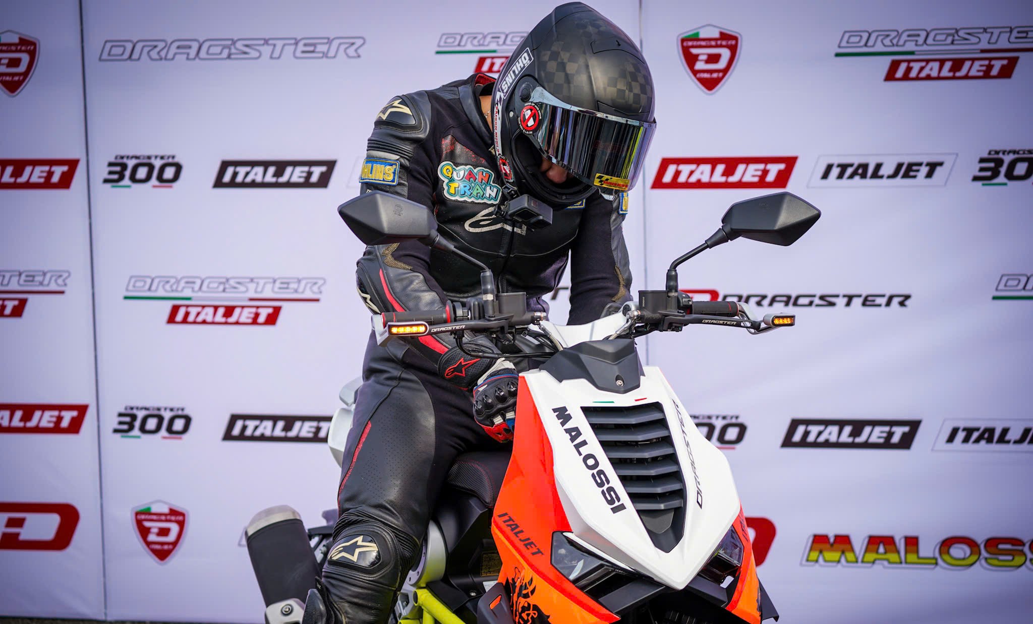 Italjet Dragster 300 Malossi, Xe Tay Ga Đua Nội Thành Thương Hiệu Italy tại Huế