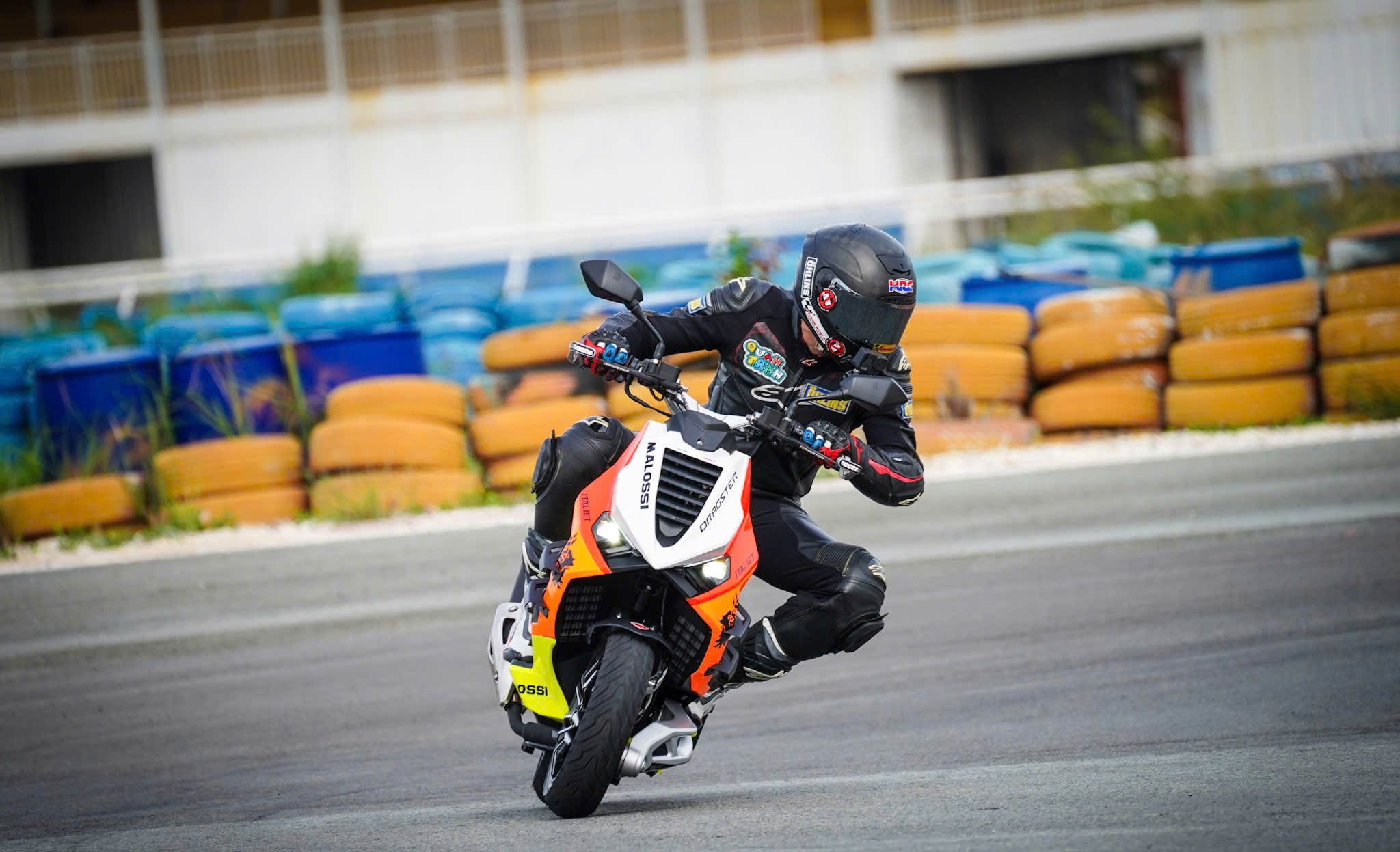 Italjet Dragster 300 Malossi, Xe Tay Ga Đua Nội Thành Thương Hiệu Italy tại Huế