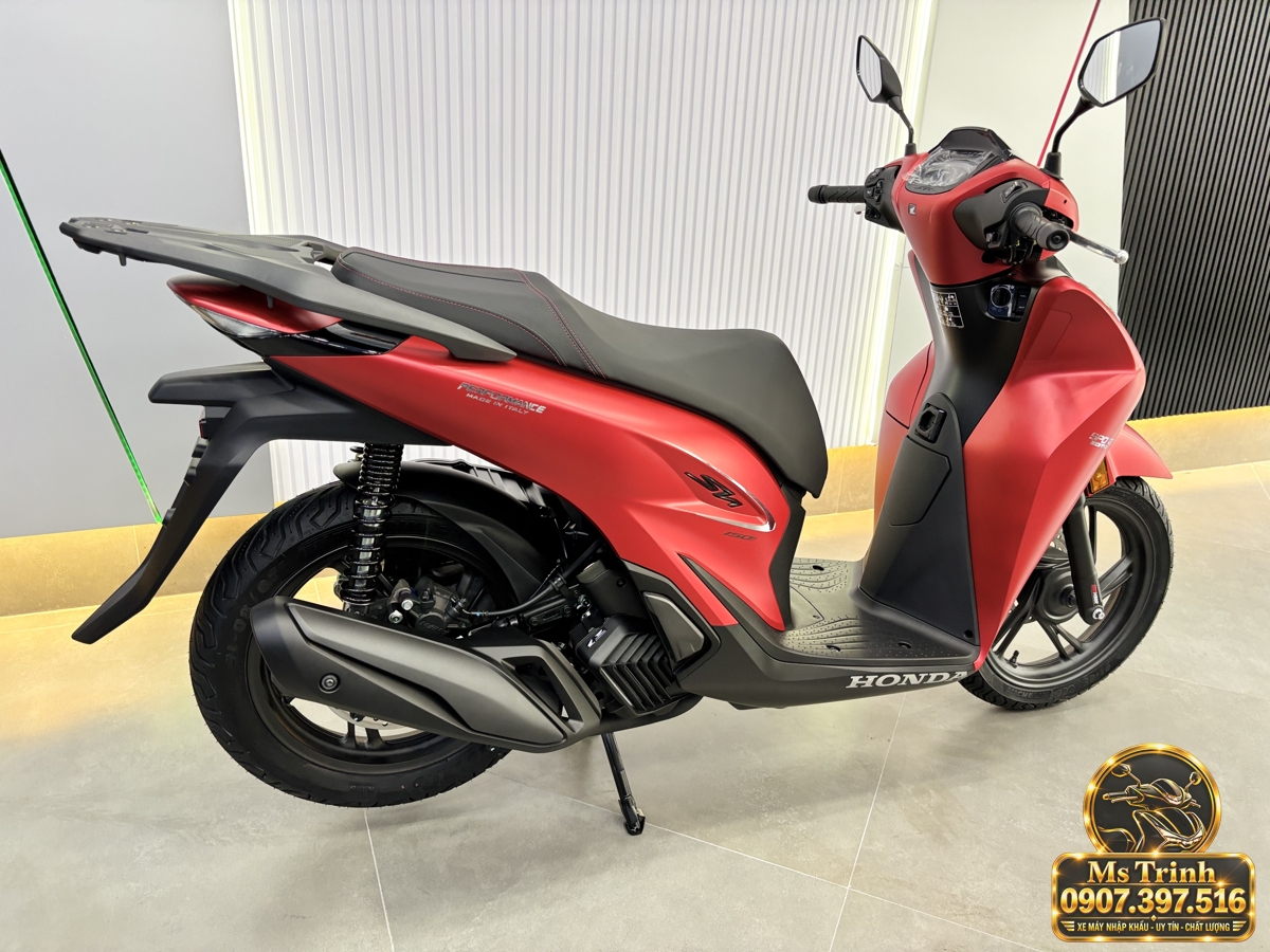SH150i Ý màu đỏ 2027 tại Huế – Xe nhập Ý sang trọng, công nghệ hiện đại, giá tốt