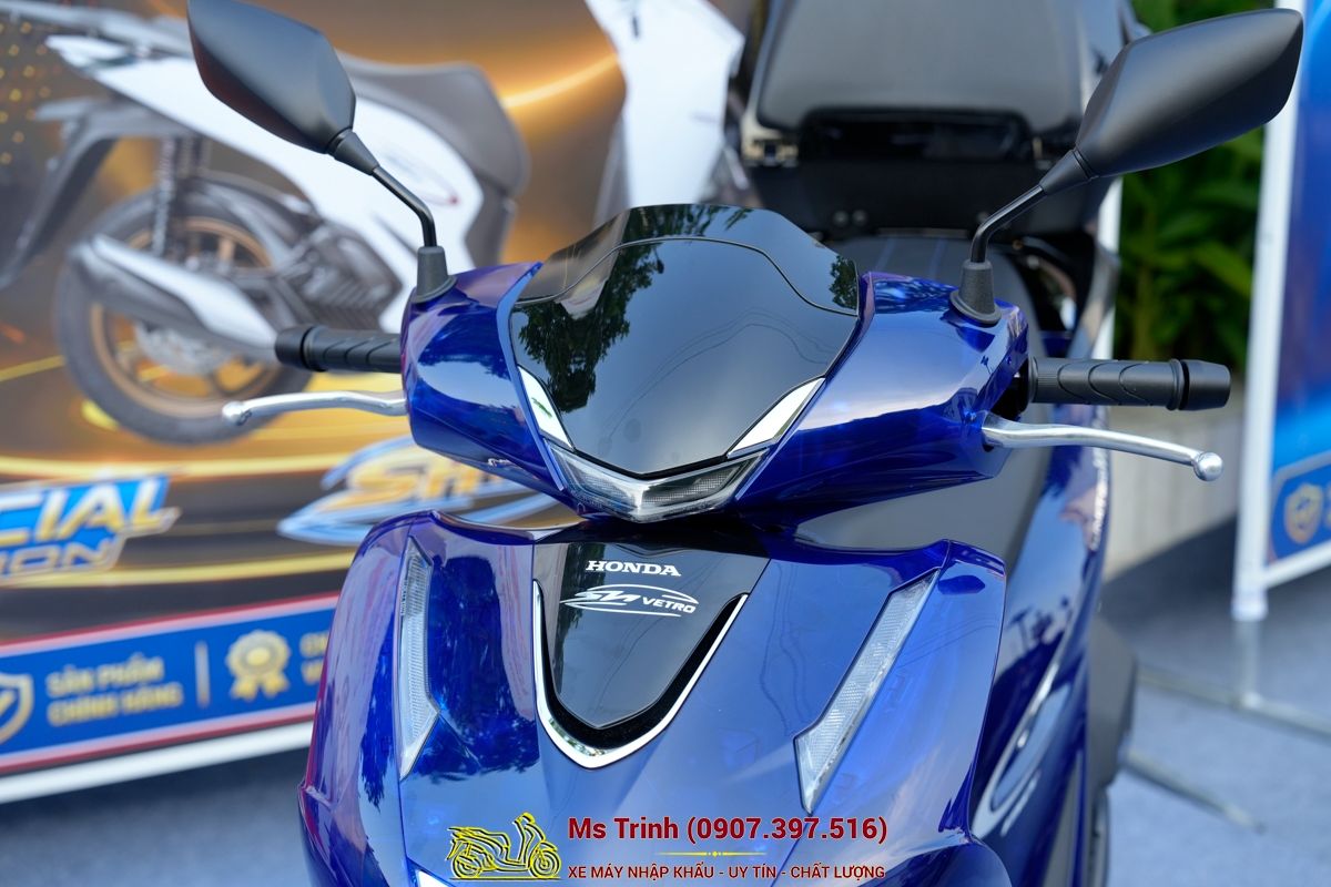 Honda SH150 Vetro Blue 2026 Limited Edition - Siêu phẩm SH Ý dàn áo xanh trong suốt cực hiếm tại Huế