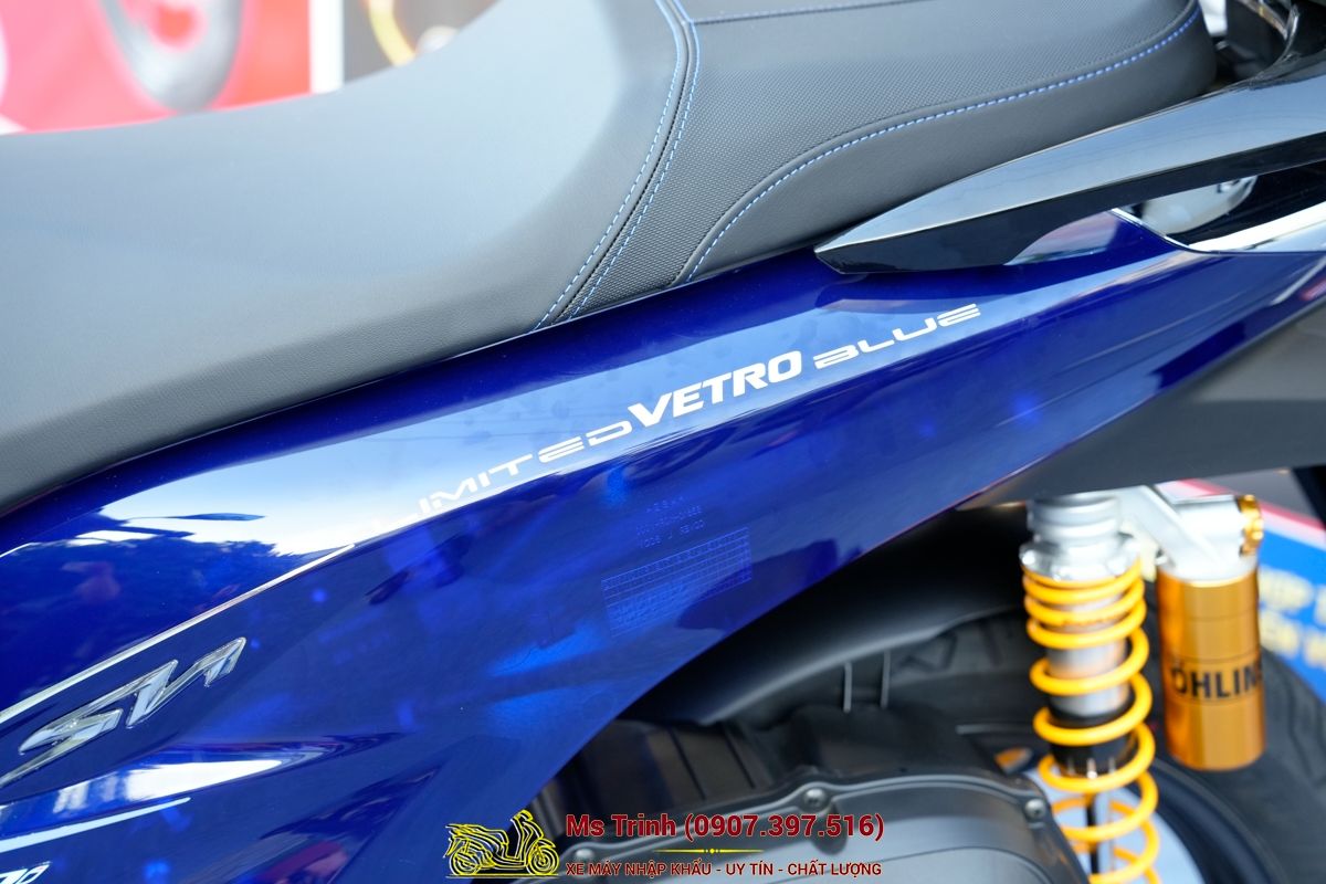Honda SH150 Vetro Blue 2026 Limited Edition - Siêu phẩm SH Ý dàn áo xanh trong suốt cực hiếm tại Huế