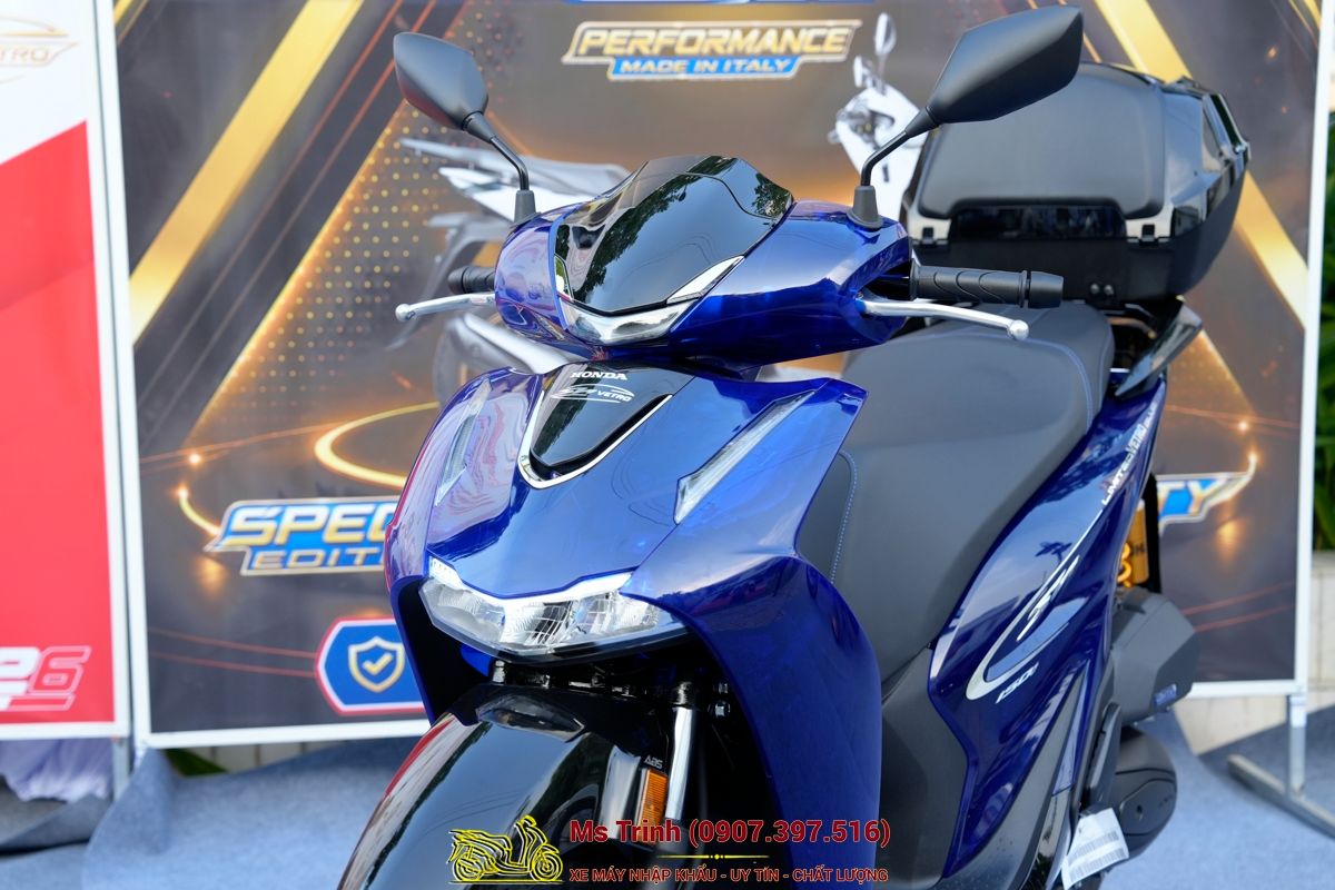 Honda SH150 Vetro Blue 2026 Limited Edition - Siêu phẩm SH Ý dàn áo xanh trong suốt cực hiếm tại Huế