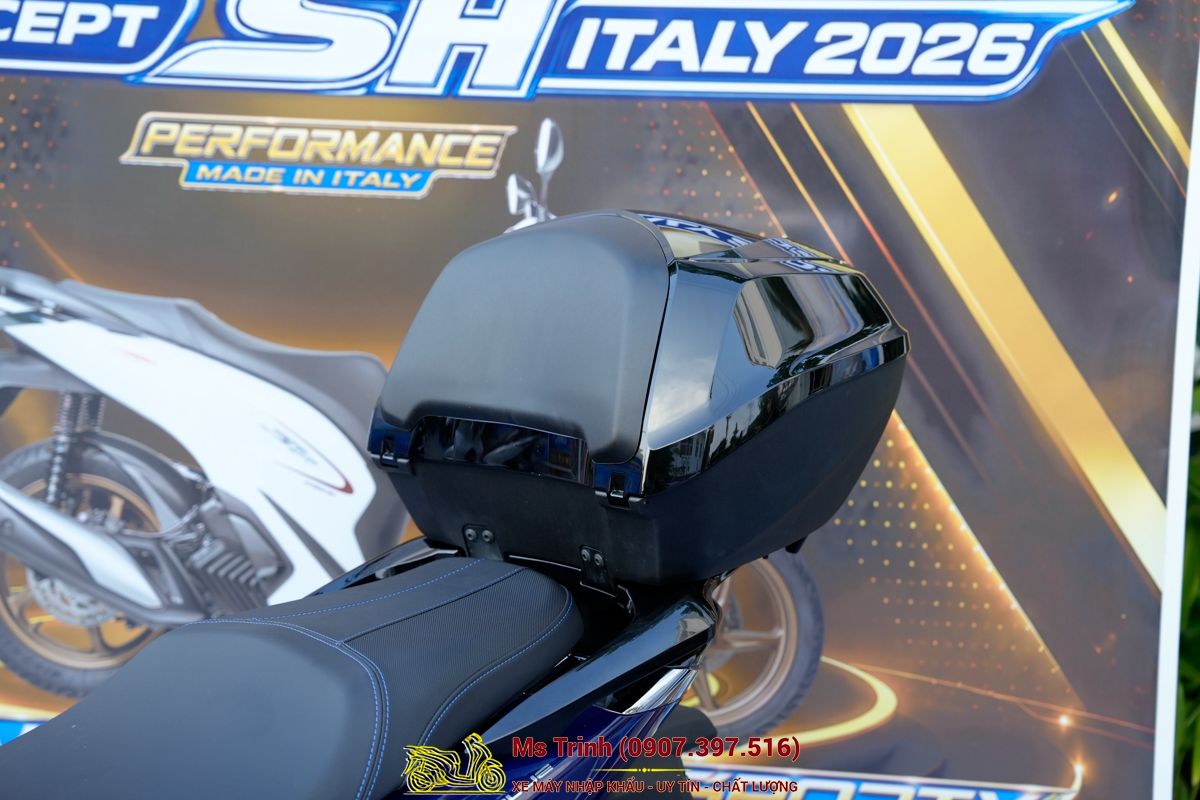 Honda SH150 Vetro Blue 2026 Limited Edition - Siêu phẩm SH Ý dàn áo xanh trong suốt cực hiếm tại Huế
