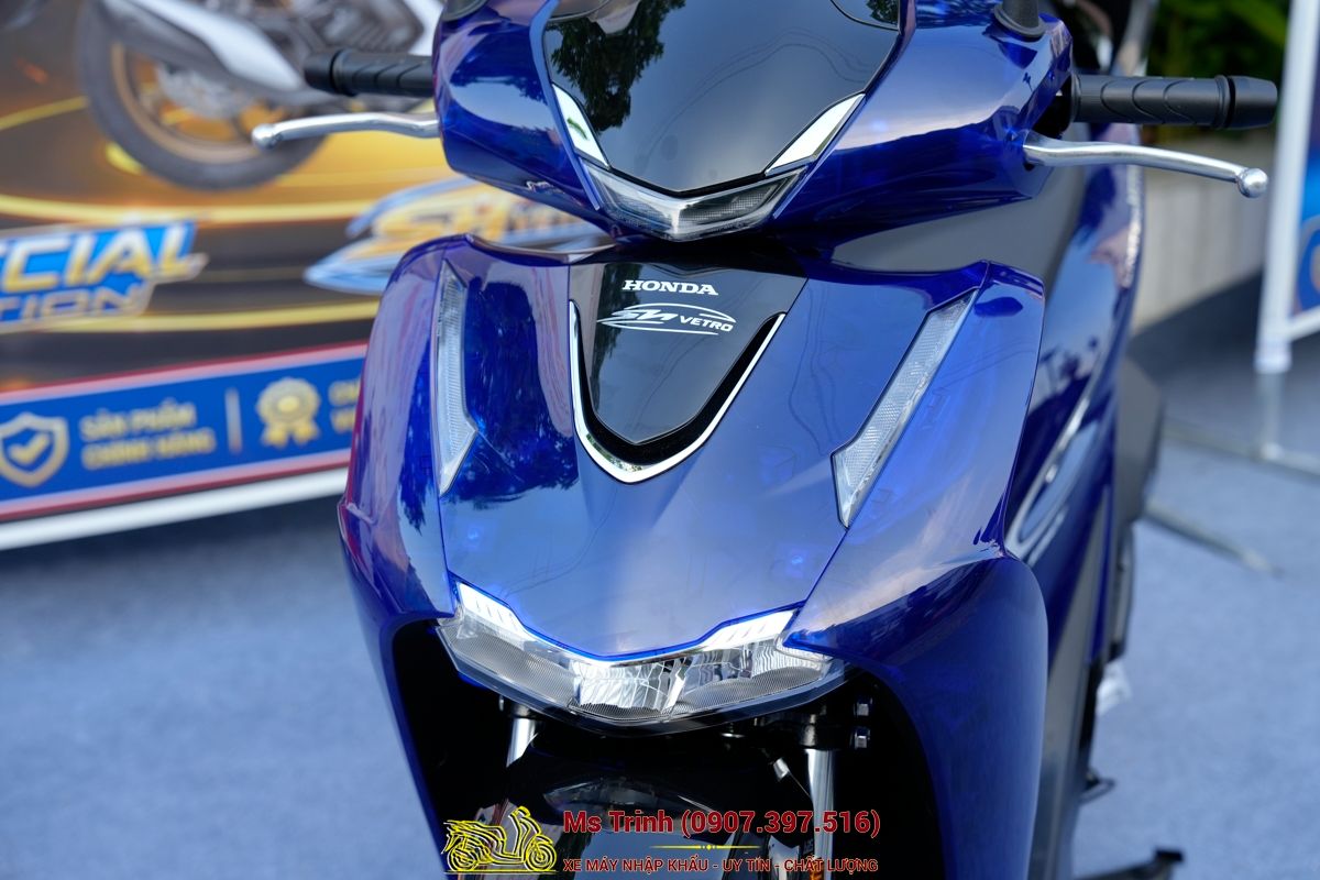 Honda SH150 Vetro Blue 2026 Limited Edition - Siêu phẩm SH Ý dàn áo xanh trong suốt cực hiếm tại Huế