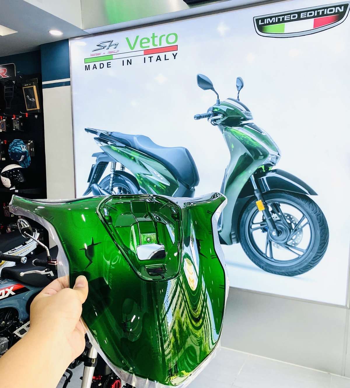 Honda SH150i Vetro 2025, Made In Italy, Nhập Chính Hãng Từ Ý tại Huế