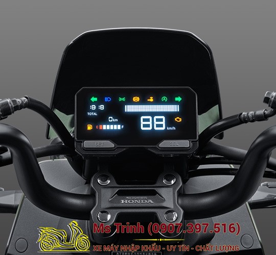 Honda Square X125 ABS - Mẫu xe 125cc thiết kế vuông độc đáo, trang bị ABS an toàn tại Huế