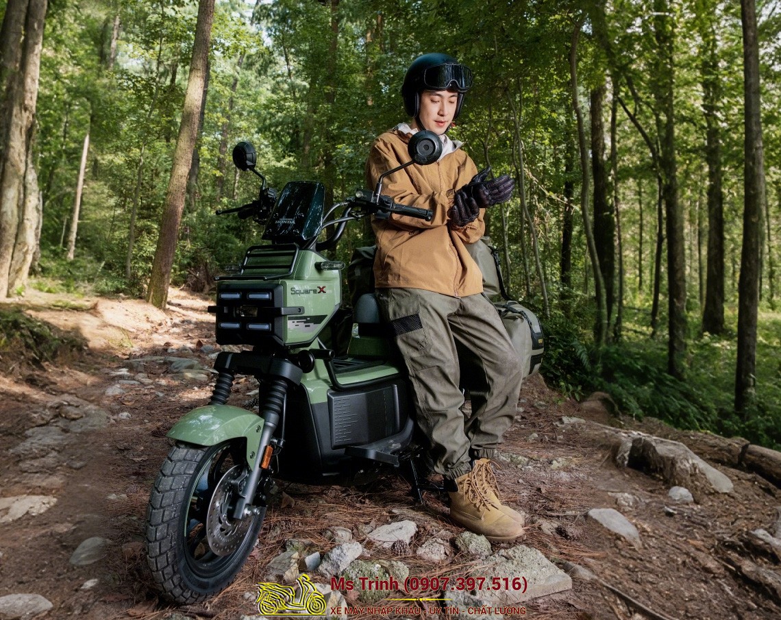 Honda Square X125 ABS - Mẫu xe 125cc thiết kế vuông độc đáo, trang bị ABS an toàn tại Huế