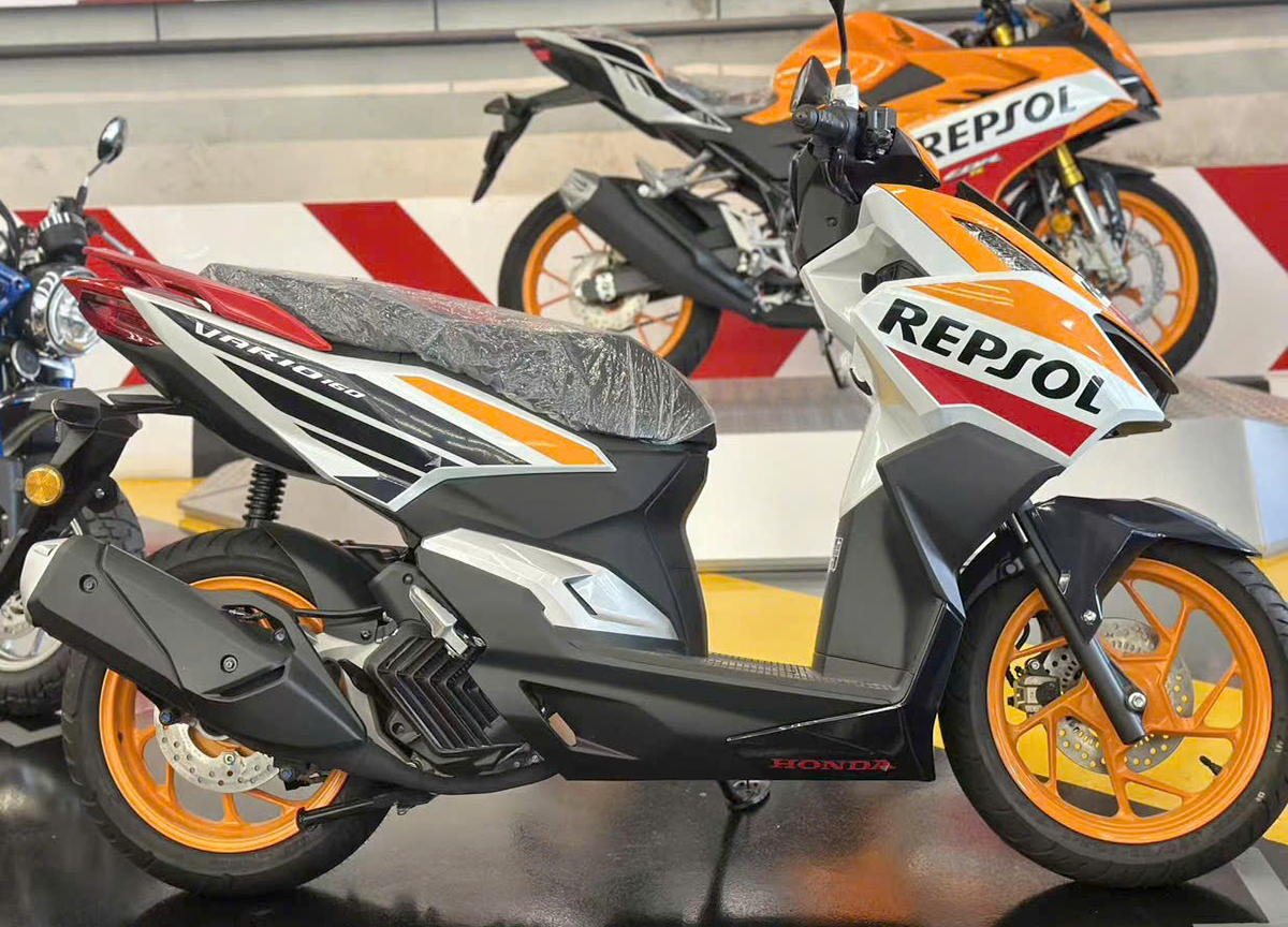 Honda Vario160 Repsol Edition, Giới hạn 2.000 xe, NK Malaysia tại Huế