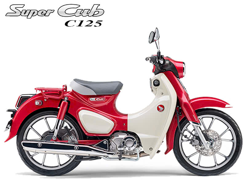Honda Super C125 ABS, Nhập Nhật, Chính Hãng Màu Đỏ Cuối Cùng tại Huế