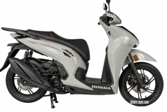 Honda SH350i nhập Ý 2026 tại Huế - SH350i Sporty Trắng Nhám, Xám Bóng Đẳng Cấp Chuẩn Ý