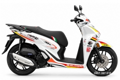 Honda SH150 Ý Malossi 2026 tại Huế - Tem custom thể thao, dáng SH thanh lịch